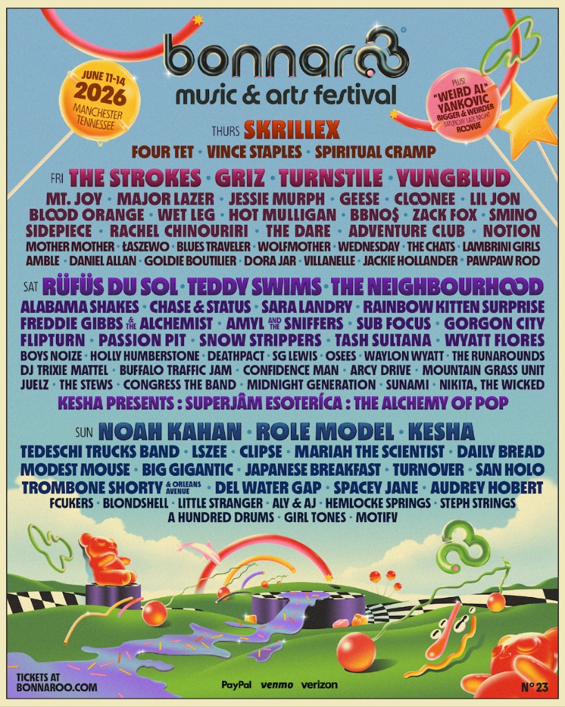 Bonnaroo 2026 lineup
